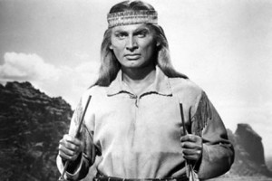 Jeff Chandler portrays Geronimo's peace-loving brother-in-law in Broken Arrow, a landmark 1946 film portraying native culture in a sympathetic light.