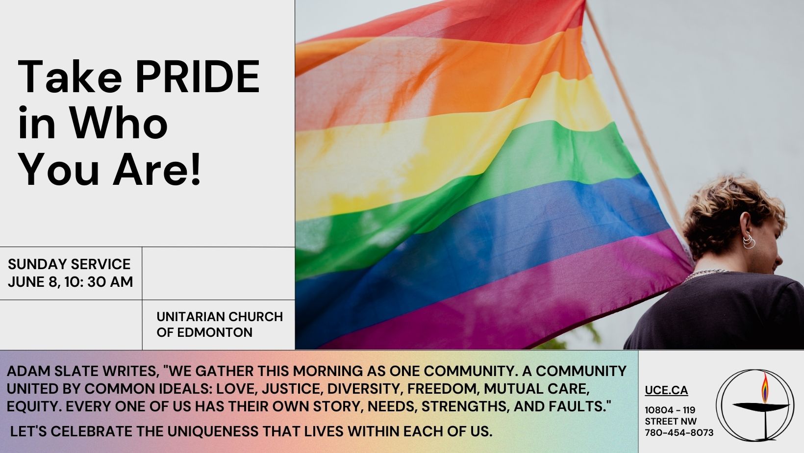 Take PRIDE in who You are!