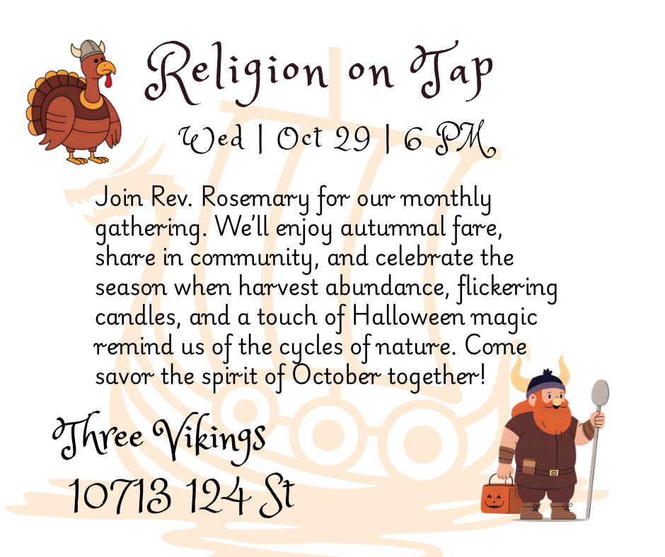 Oct 2025 Religion on Tap