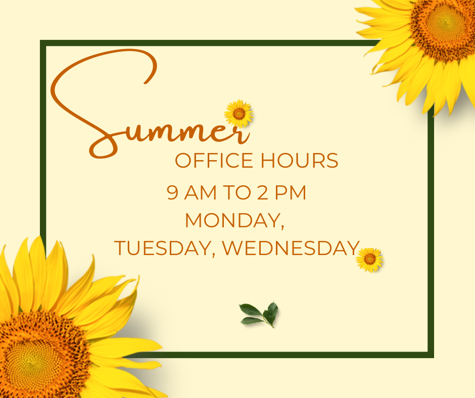 Summer Hours 2026